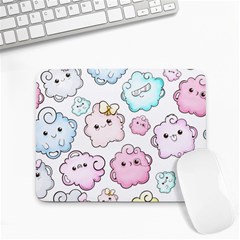 Cute-doodle-cartoon-seamless-pattern Small Mousepad by Salman4z