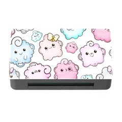 Cute-doodle-cartoon-seamless-pattern Memory Card Reader With Cf by Salman4z