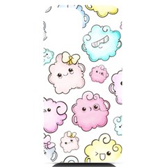 Cute-doodle-cartoon-seamless-pattern Iphone 14 Black Uv Print Case