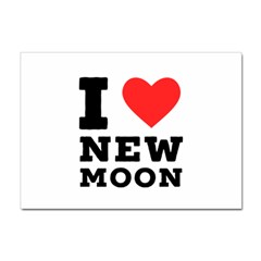 I Love New Moon Sticker A4 (100 Pack) by ilovewhateva