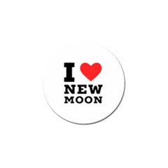 I Love New Moon Golf Ball Marker by ilovewhateva