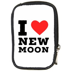 I Love New Moon Compact Camera Leather Case by ilovewhateva