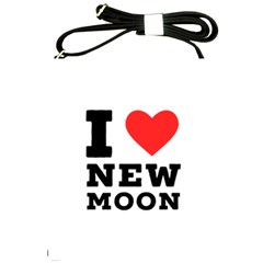 I Love New Moon Shoulder Sling Bag by ilovewhateva