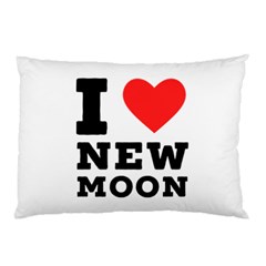 I Love New Moon Pillow Case (two Sides) by ilovewhateva