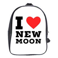 I Love New Moon School Bag (xl) by ilovewhateva