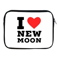 I Love New Moon Apple Ipad 2/3/4 Zipper Cases by ilovewhateva