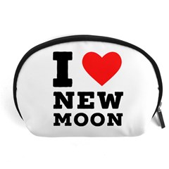 I Love New Moon Accessory Pouch (large) by ilovewhateva