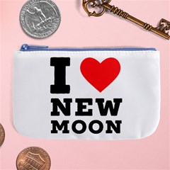 I Love New Moon Large Coin Purse by ilovewhateva