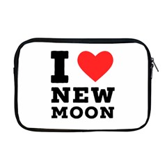 I Love New Moon Apple Macbook Pro 17  Zipper Case by ilovewhateva