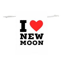 I Love New Moon Lightweight Drawstring Pouch (s) by ilovewhateva