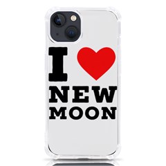 I Love New Moon Iphone 13 Tpu Uv Print Case by ilovewhateva