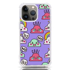 Cloud-seamless-pattern -- Iphone 13 Pro Tpu Uv Print Case