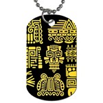 American-golden-ancient-totems Dog Tag (One Side) Front