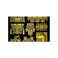 American-golden-ancient-totems Sticker Rectangular (10 Pack) by Salman4z