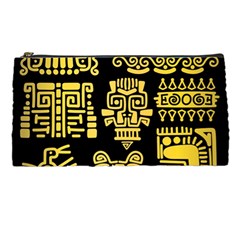 American-golden-ancient-totems Pencil Case by Salman4z