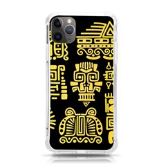 American-golden-ancient-totems Iphone 11 Pro Max 6 5 Inch Tpu Uv Print Case by Salman4z