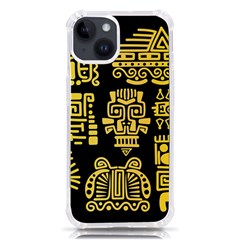 American-golden-ancient-totems Iphone 14 Tpu Uv Print Case