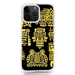 American-golden-ancient-totems Iphone 14 Pro Max Tpu Uv Print Case by Salman4z