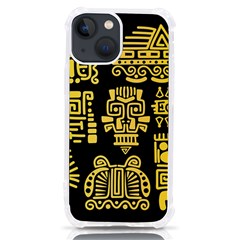 American-golden-ancient-totems Iphone 13 Mini Tpu Uv Print Case