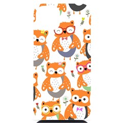 Cute-colorful-owl-cartoon-seamless-pattern Iphone 14 Plus Black Uv Print Case