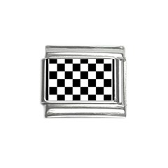 Chess-board-background-design Italian Charm (9mm) by Salman4z