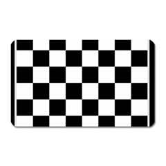 Chess-board-background-design Magnet (rectangular) by Salman4z