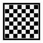 Chess-board-background-design Medium Glasses Cloth (2 Sides) Front