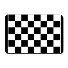 Chess-board-background-design Small Doormat by Salman4z