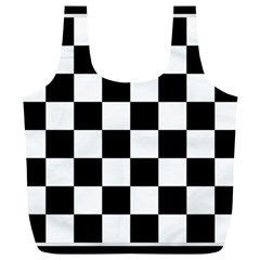 Chess-board-background-design Full Print Recycle Bag (xl) by Salman4z