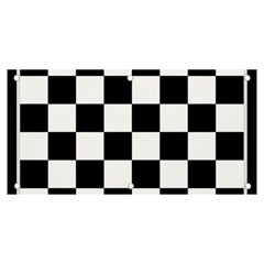 Chess-board-background-design Banner And Sign 6  X 3  by Salman4z