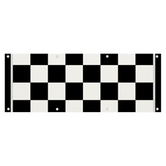 Chess-board-background-design Banner And Sign 8  X 3  by Salman4z