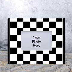 Chess-board-background-design White Tabletop Photo Frame 4 x6  by Salman4z