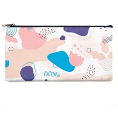 Hand-drawn-abstract-organic-shapes-background Pencil Case by Salman4z