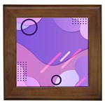 Colorful-abstract-wallpaper-theme Framed Tile Front