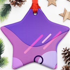 Colorful-abstract-wallpaper-theme Ornament (Star)