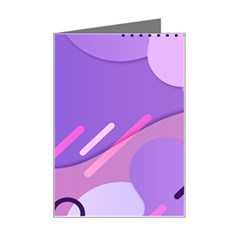 Colorful-abstract-wallpaper-theme Mini Greeting Card by Salman4z