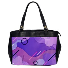 Colorful-abstract-wallpaper-theme Oversize Office Handbag by Salman4z