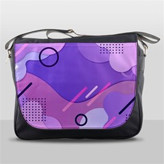 Colorful-abstract-wallpaper-theme Messenger Bag