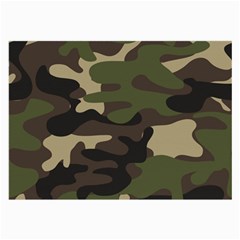 Texture-military-camouflage-repeats-seamless-army-green-hunting Large Glasses Cloth (2 Sides) by Salman4z