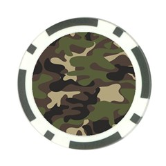 Texture-military-camouflage-repeats-seamless-army-green-hunting Poker Chip Card Guard (10 Pack) by Salman4z