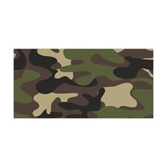 Texture-military-camouflage-repeats-seamless-army-green-hunting Yoga Headband by Salman4z