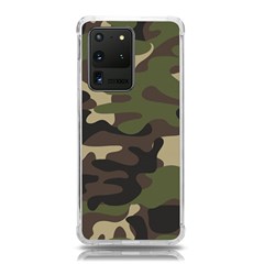 Texture-military-camouflage-repeats-seamless-army-green-hunting Samsung Galaxy S20 Ultra 6 9 Inch Tpu Uv Case by Salman4z