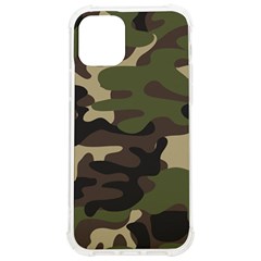 Texture-military-camouflage-repeats-seamless-army-green-hunting Iphone 12/12 Pro Tpu Uv Print Case by Salman4z