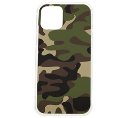 Texture-military-camouflage-repeats-seamless-army-green-hunting Iphone 12 Pro Max Tpu Uv Print Case by Salman4z