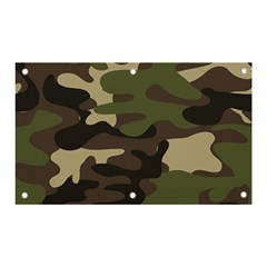 Texture-military-camouflage-repeats-seamless-army-green-hunting Banner And Sign 5  X 3  by Salman4z