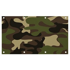 Texture-military-camouflage-repeats-seamless-army-green-hunting Banner And Sign 7  X 4  by Salman4z