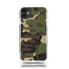 Texture-military-camouflage-repeats-seamless-army-green-hunting Iphone 11 Tpu Uv Print Case by Salman4z