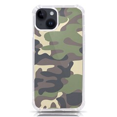 Texture-military-camouflage-repeats-seamless-army-green-hunting Iphone 14 Tpu Uv Print Case by Salman4z