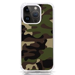 Texture-military-camouflage-repeats-seamless-army-green-hunting Iphone 14 Pro Tpu Uv Print Case