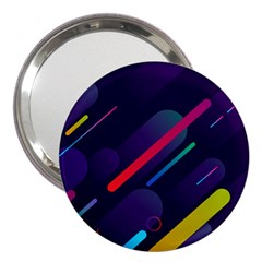 Colorful-abstract-background 3  Handbag Mirrors by Salman4z